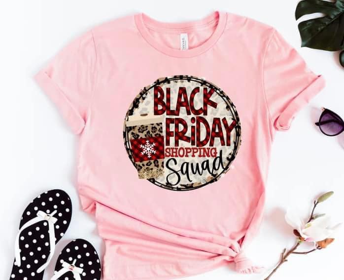 Black Friday Shopping Squad Tee