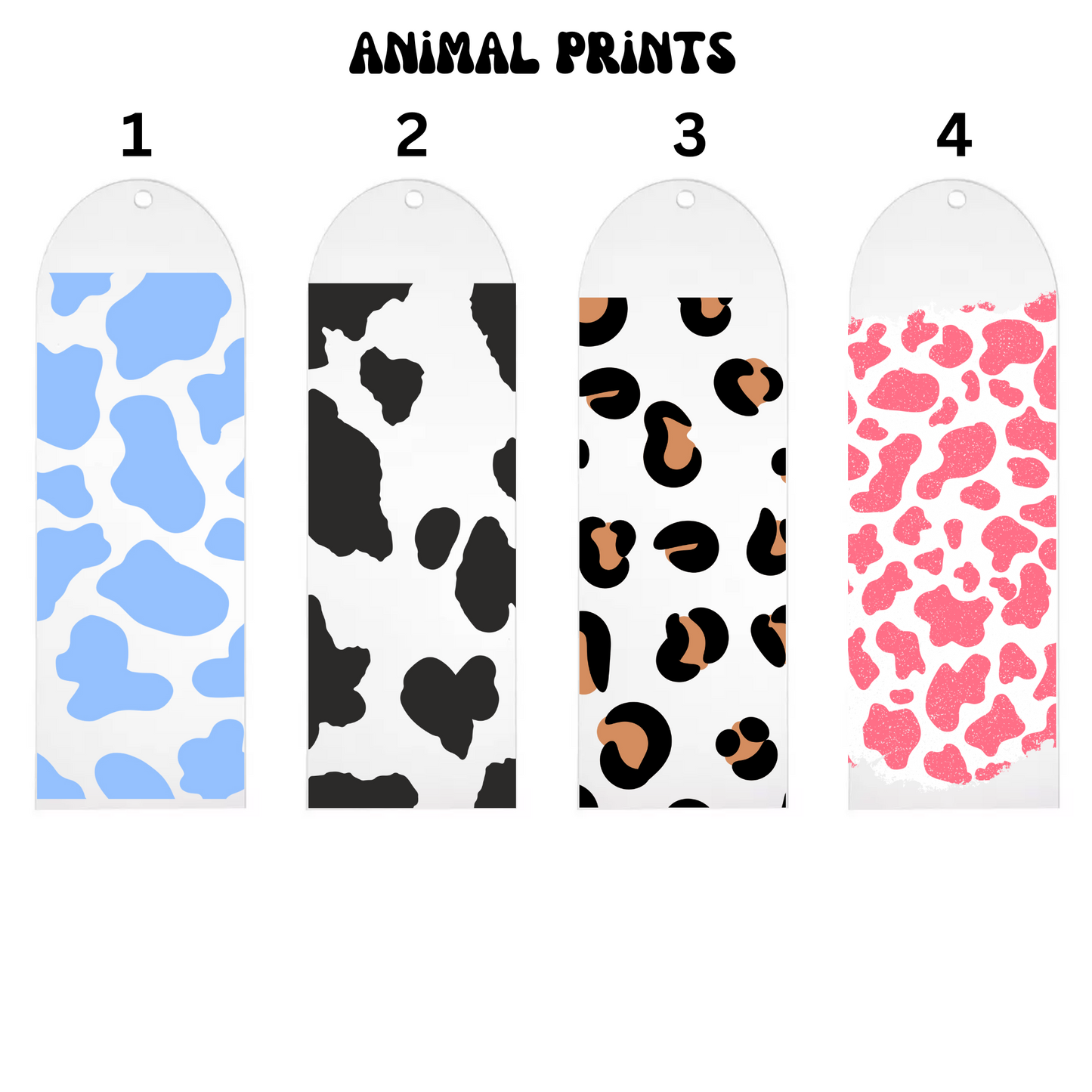 Animal Prints Bookmark