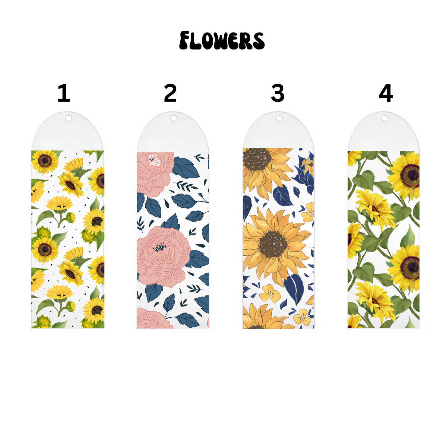 Flowers Bookmark