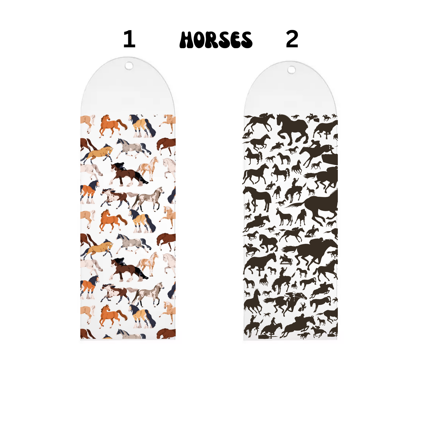 Horses Bookmark