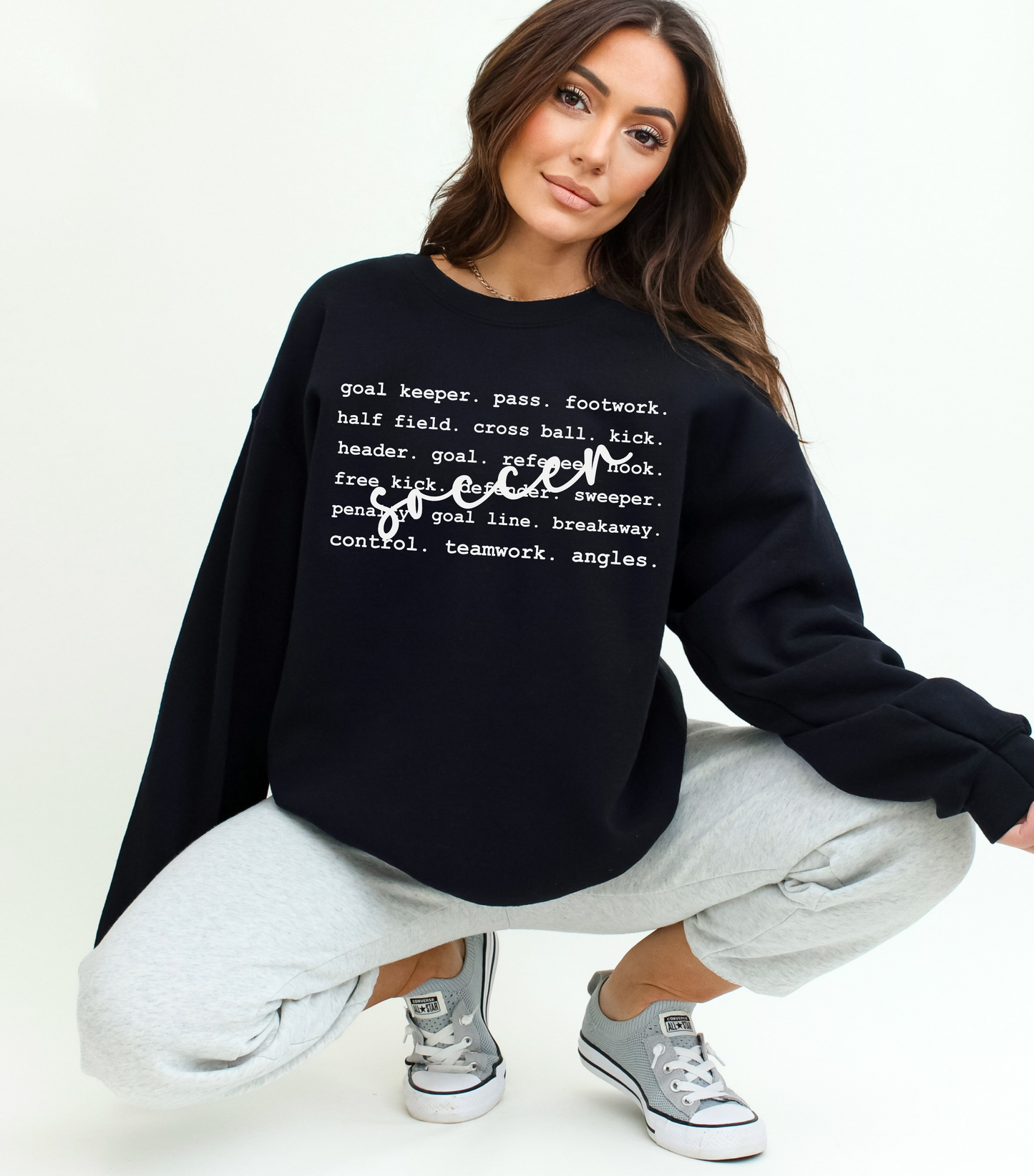 Sport Writing Sweatshirts - Multiple Options